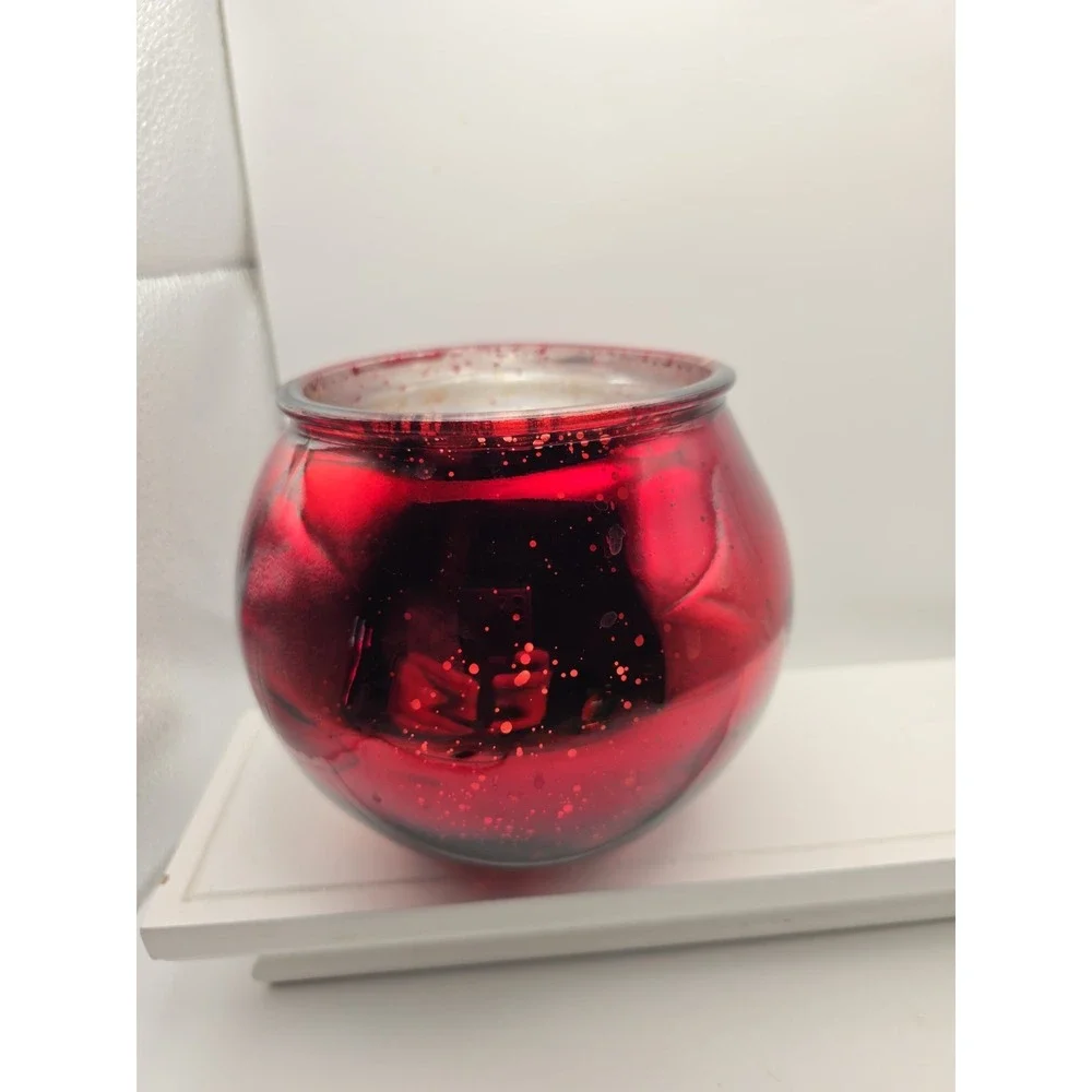 VINTAGE RED MERCURY VASE